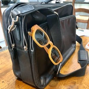 Vintage Coach Briefcase / Laptop Messenger Bag Rare Style